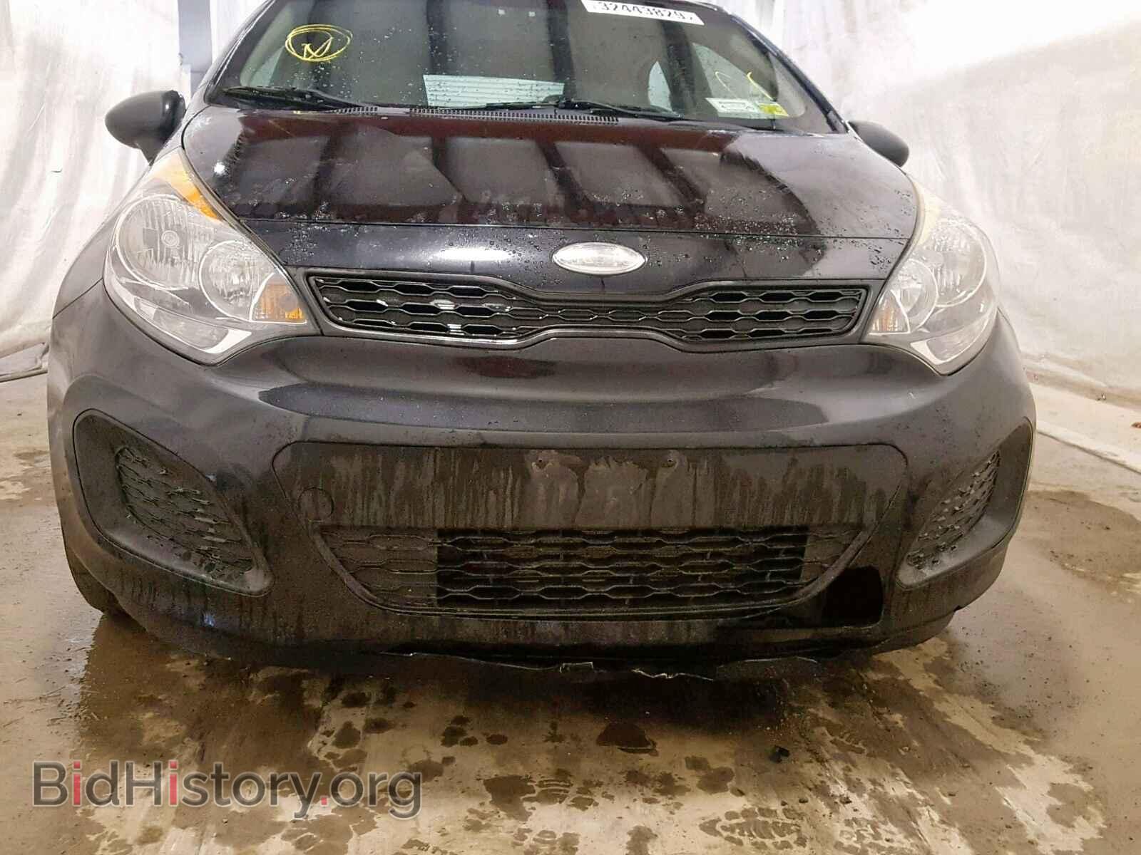 2014 KIA RIO - VIN: KNADM5A35E6355419 - Фото 9