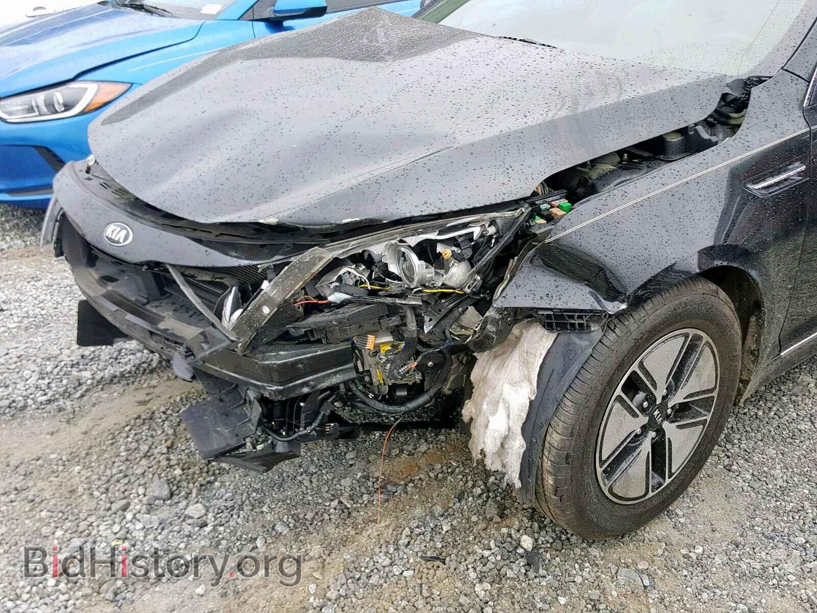 2013 KIA OPTIMA HYB - VIN: KNAGM4AD3D5061893 - Фото 9