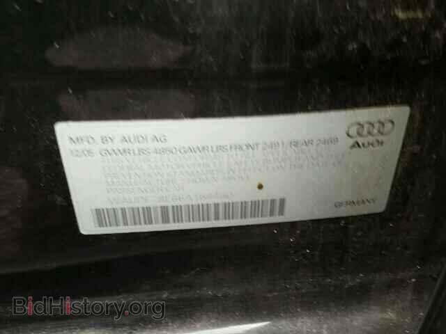 2006 AUDI A4 - VIN: WAUDF78E66A164460 - Фото 10