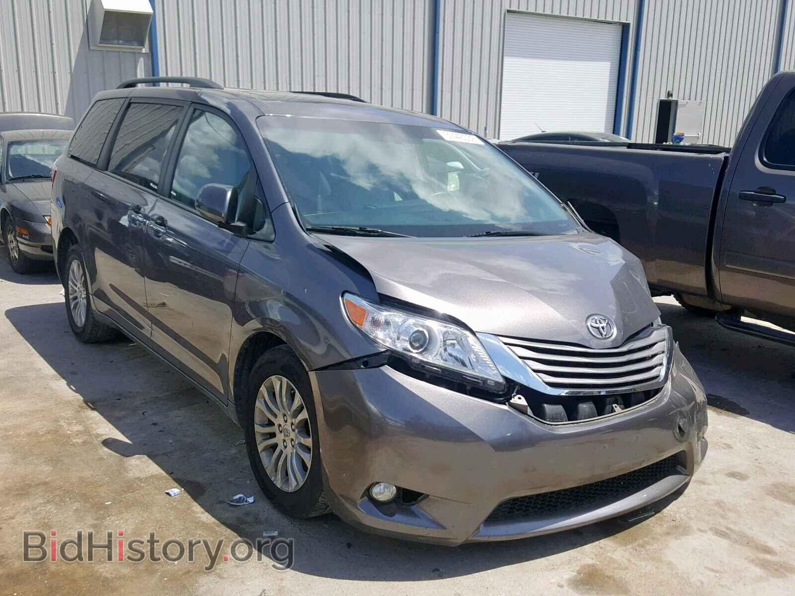 Photo 5TDYK3DC2FS642003 - TOYOTA SIENNA XLE 2015