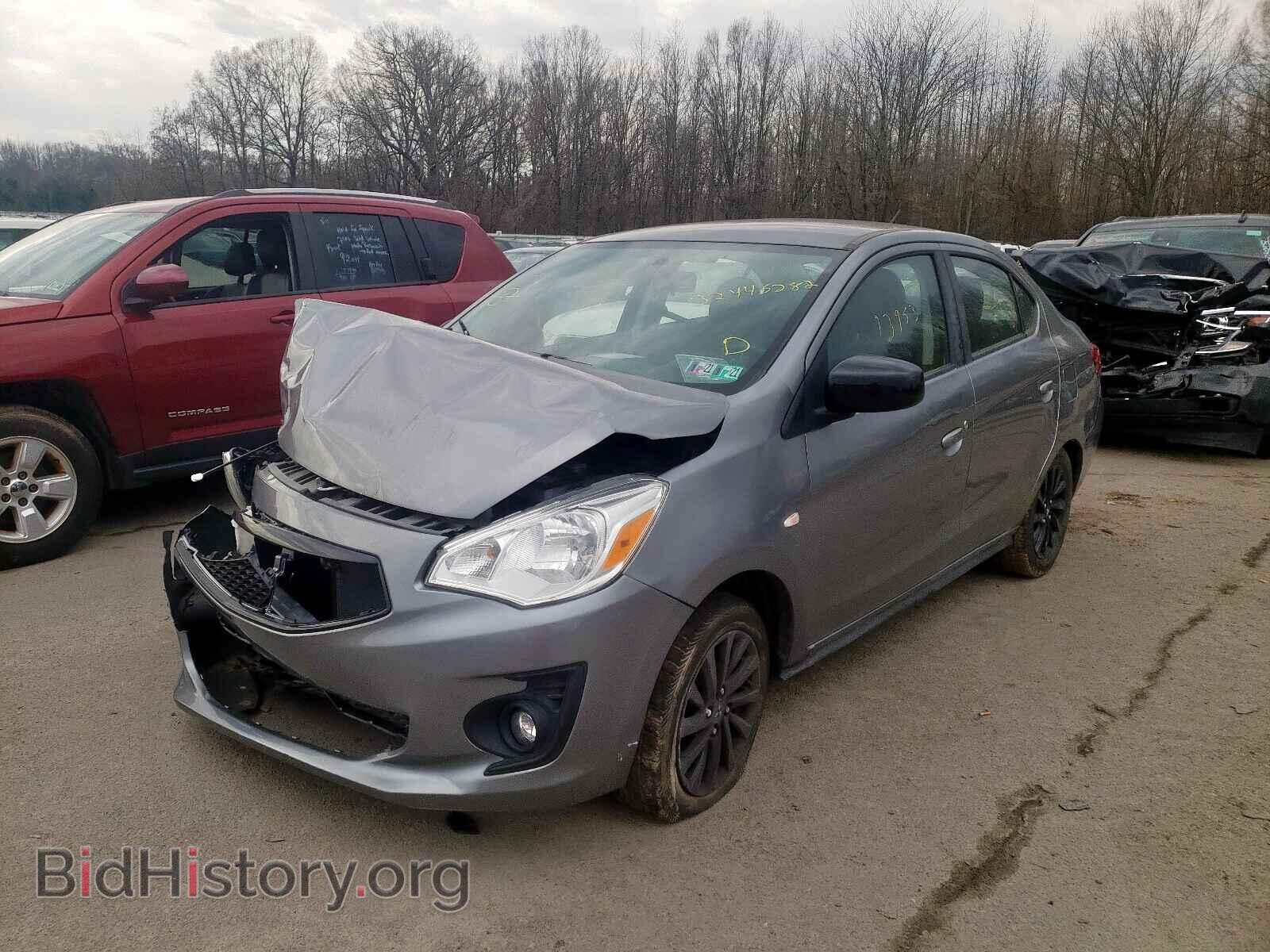 2020 MITSUBISHI MIRAGE - VIN: ML32F4FJ9LHF03343 - Фото 2