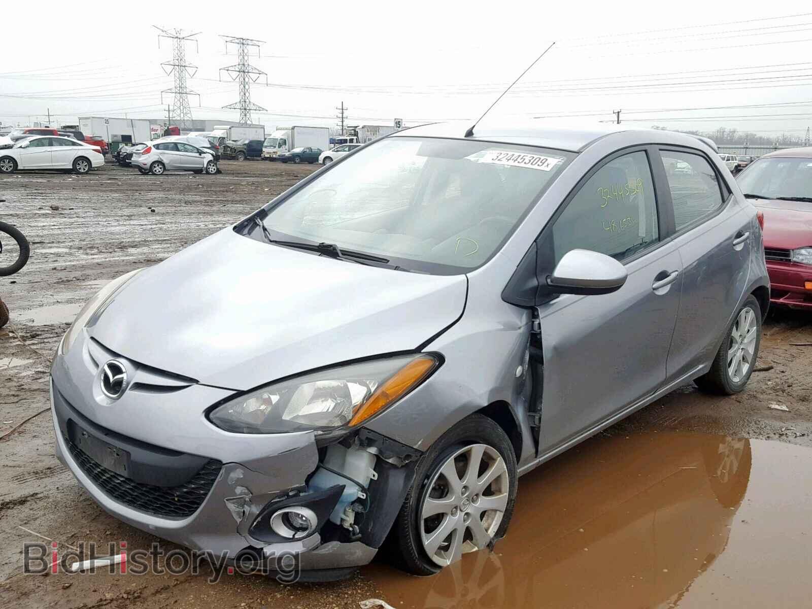 2012 MAZDA 2 - VIN: JM1DE1LY8C0151280 - Фото 2