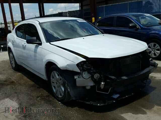 Фотография 1C3CDZAB9CN132983 - DODGE AVENGER 2012