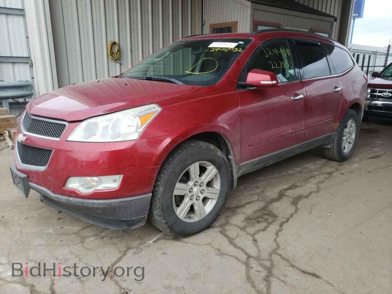 2012 CHEVROLET TRAVERSE - VIN: 1GNKVJED9CJ167166 - Фото 2