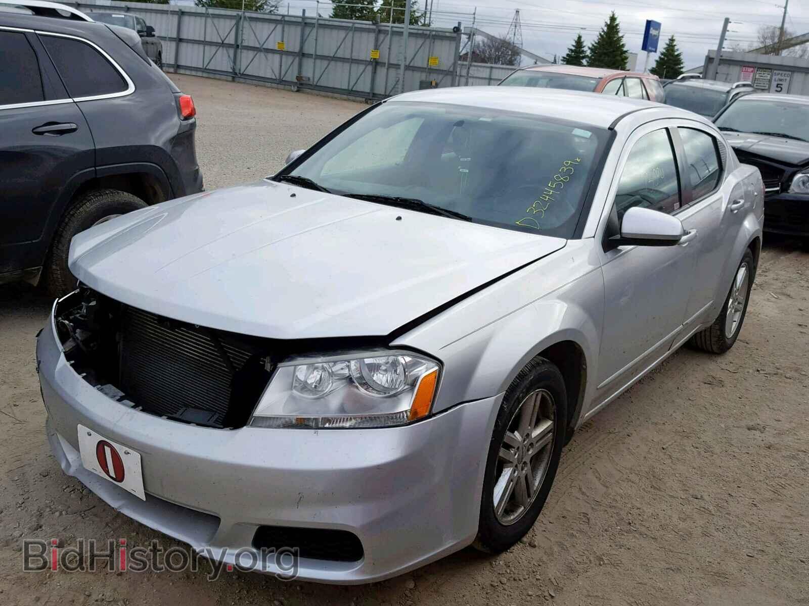 2012 DODGE AVENGER - VIN: 1C3CDZCB1CN154103 - Photo 2