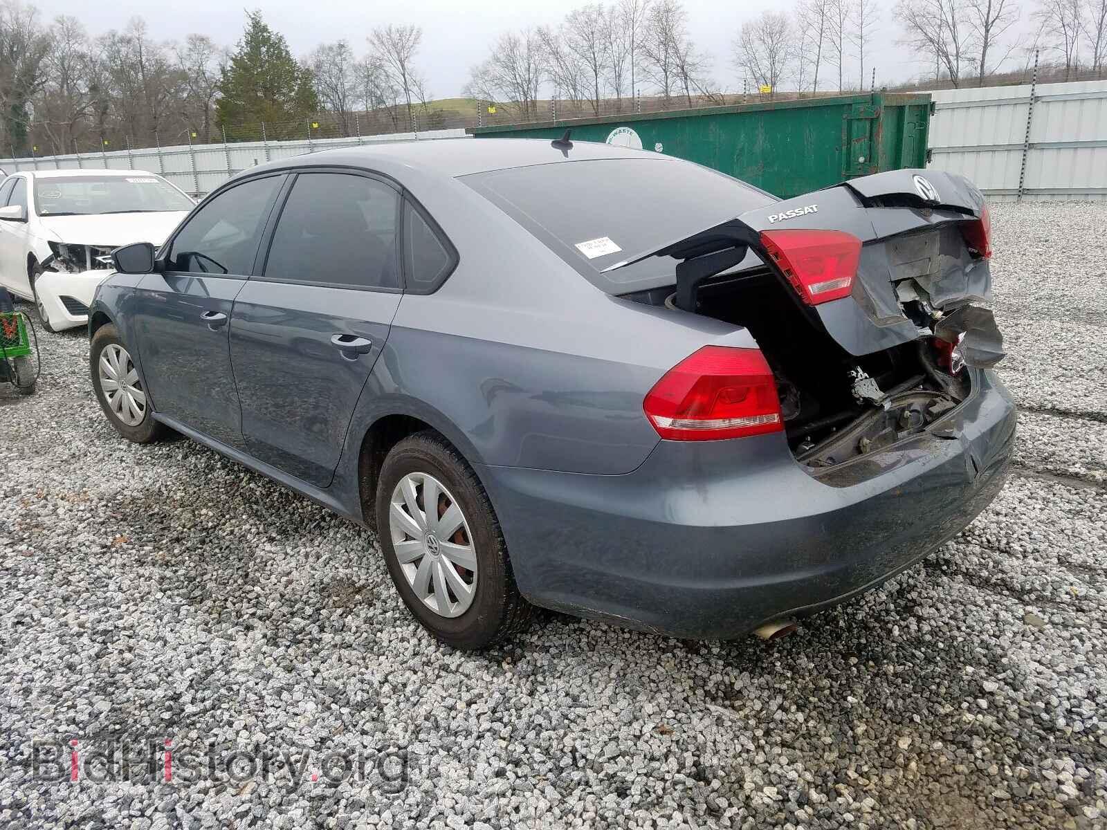 2013 VOLKSWAGEN PASSAT - VIN: 1VWAP7A32DC126301 - Фото 2