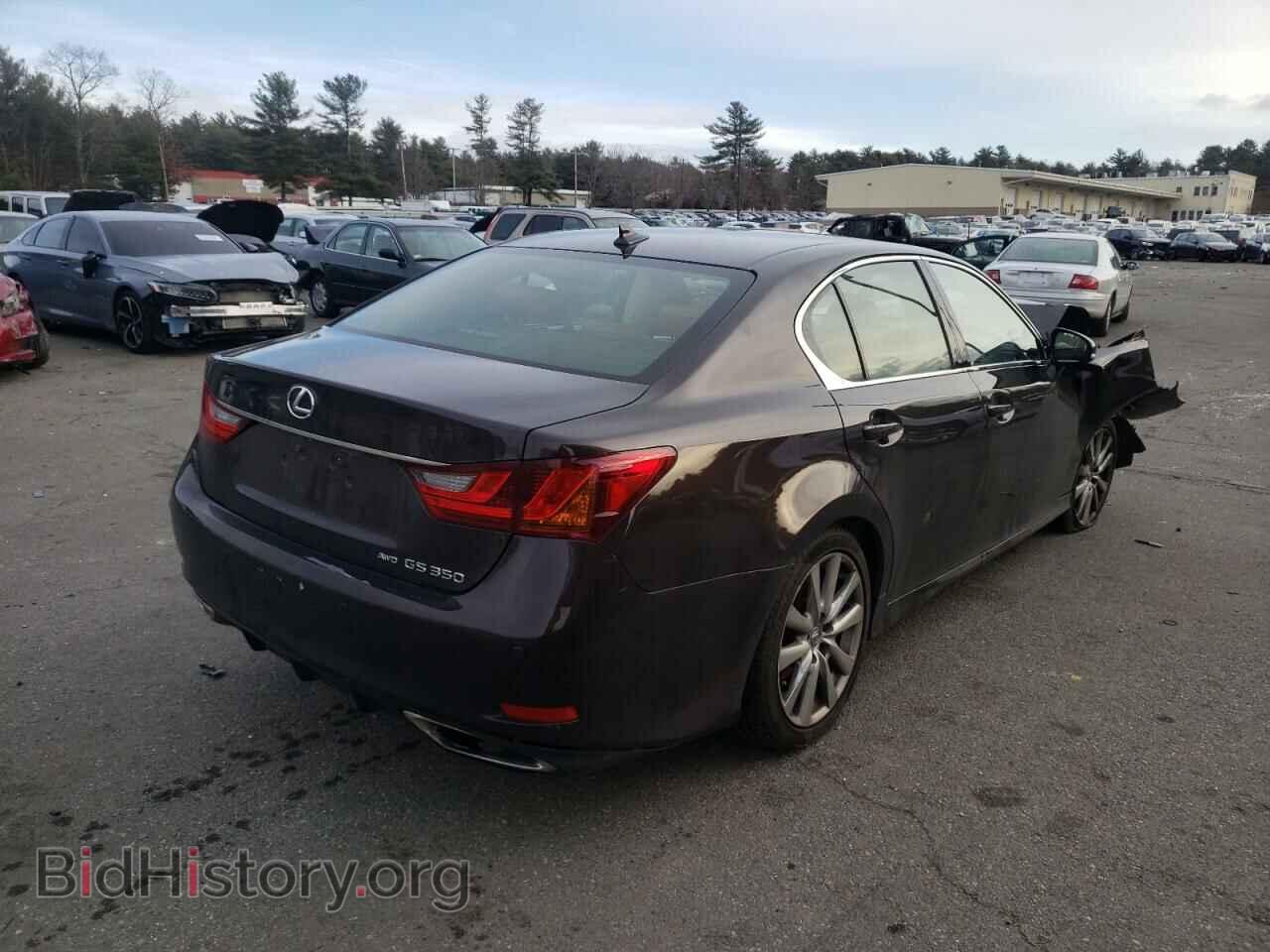 2013 LEXUS GS350 - VIN: JTHCE1BL7D5011757 - Фото 4