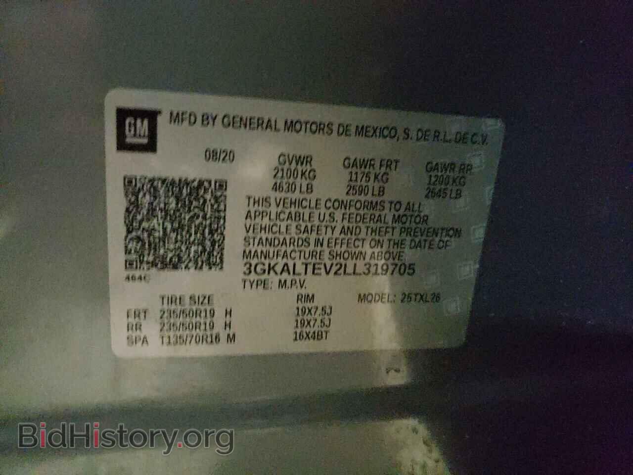 2020 GMC TERRAIN - VIN: 3GKALTEV2LL319705 - Photo 10
