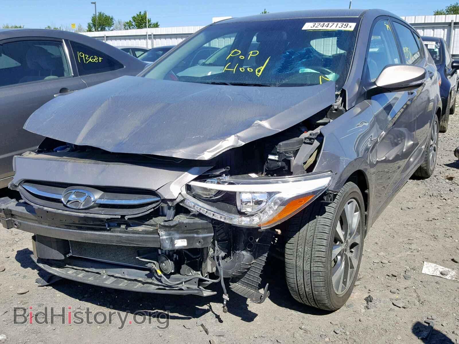 2017 HYUNDAI ACCENT - VIN: KMHCU5AE9HU357413 - Фото 2