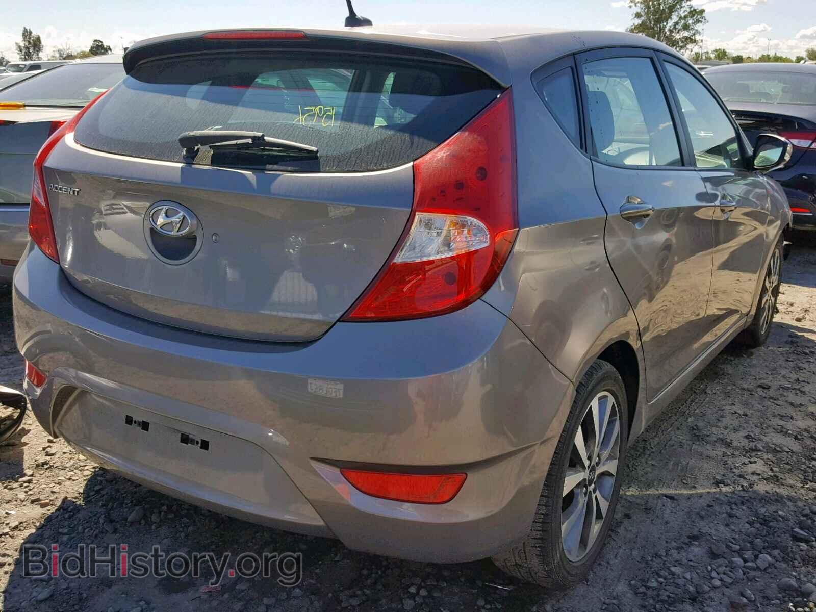2017 HYUNDAI ACCENT - VIN: KMHCU5AE9HU357413 - Фото 4