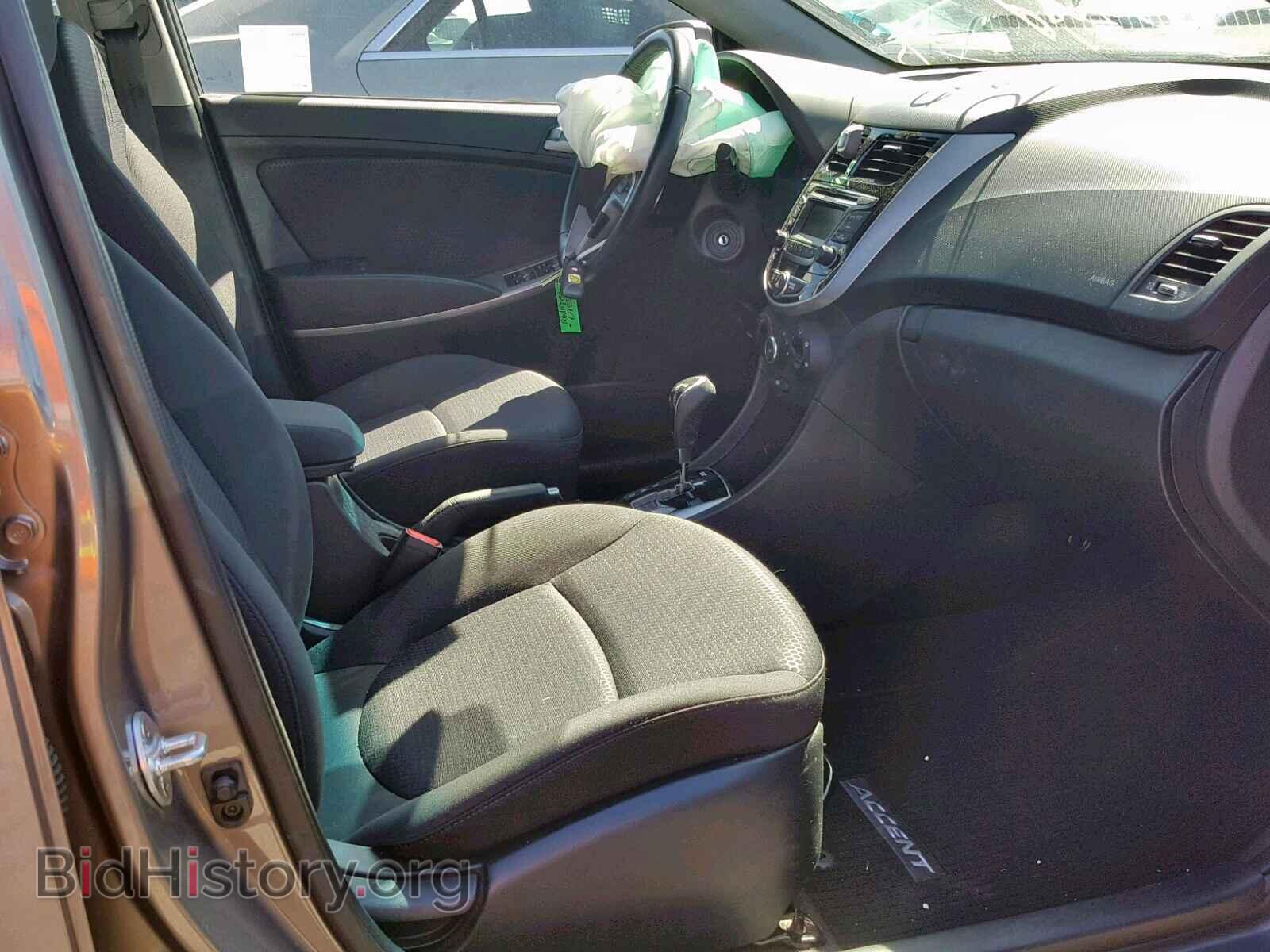 2017 HYUNDAI ACCENT - VIN: KMHCU5AE9HU357413 - Фото 5