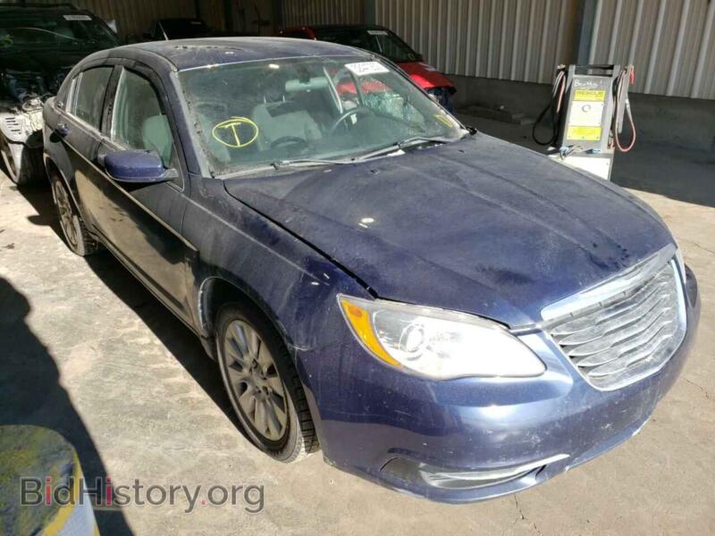 2013 Chrysler 200 200 LX (VIN 1C3CCBAB7DN751609) — photo 1 of 10, Copart, damage: side