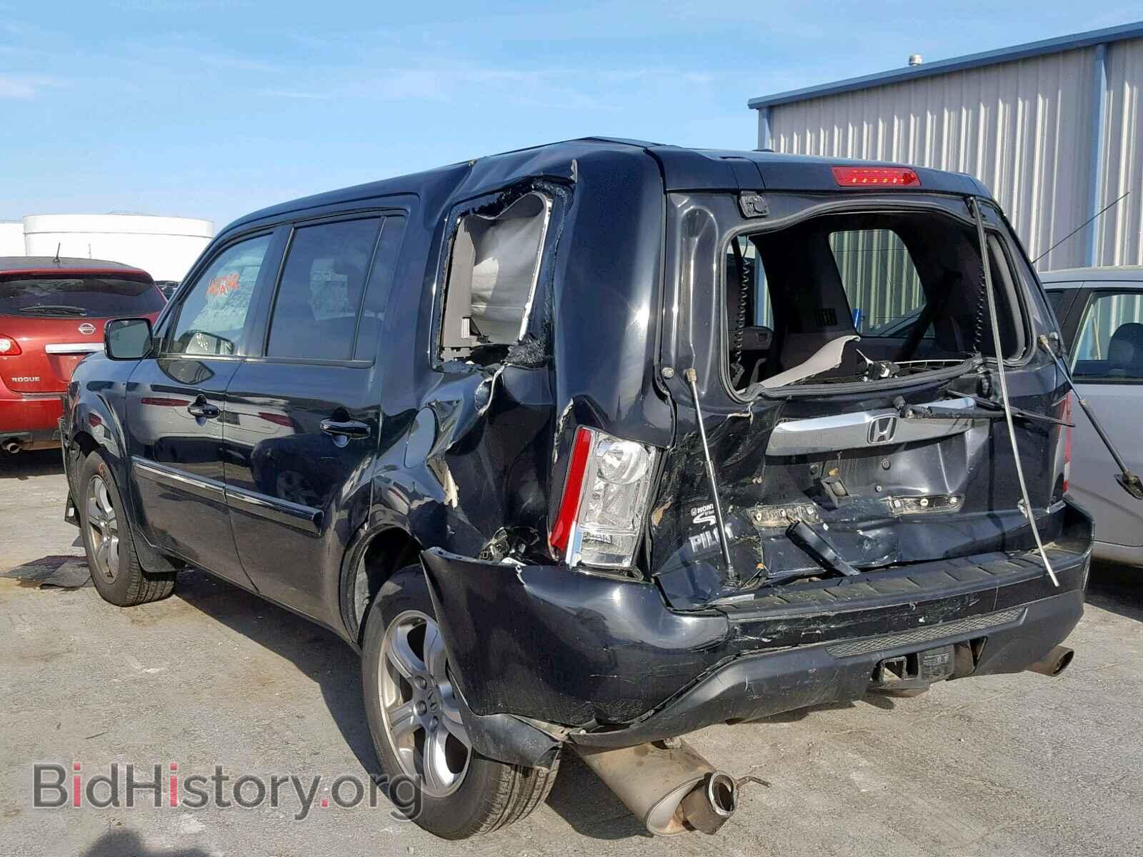 2013 HONDA PILOT EXL - VIN: 5FNYF3H50DB043327 - Photo 3