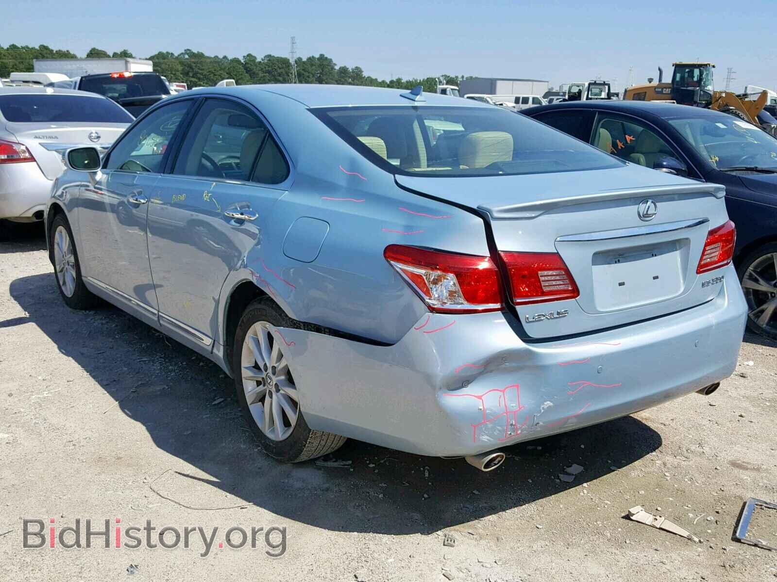 2010 LEXUS ES350 - VIN: JTHBK1EG5A2366555 - Фото 3