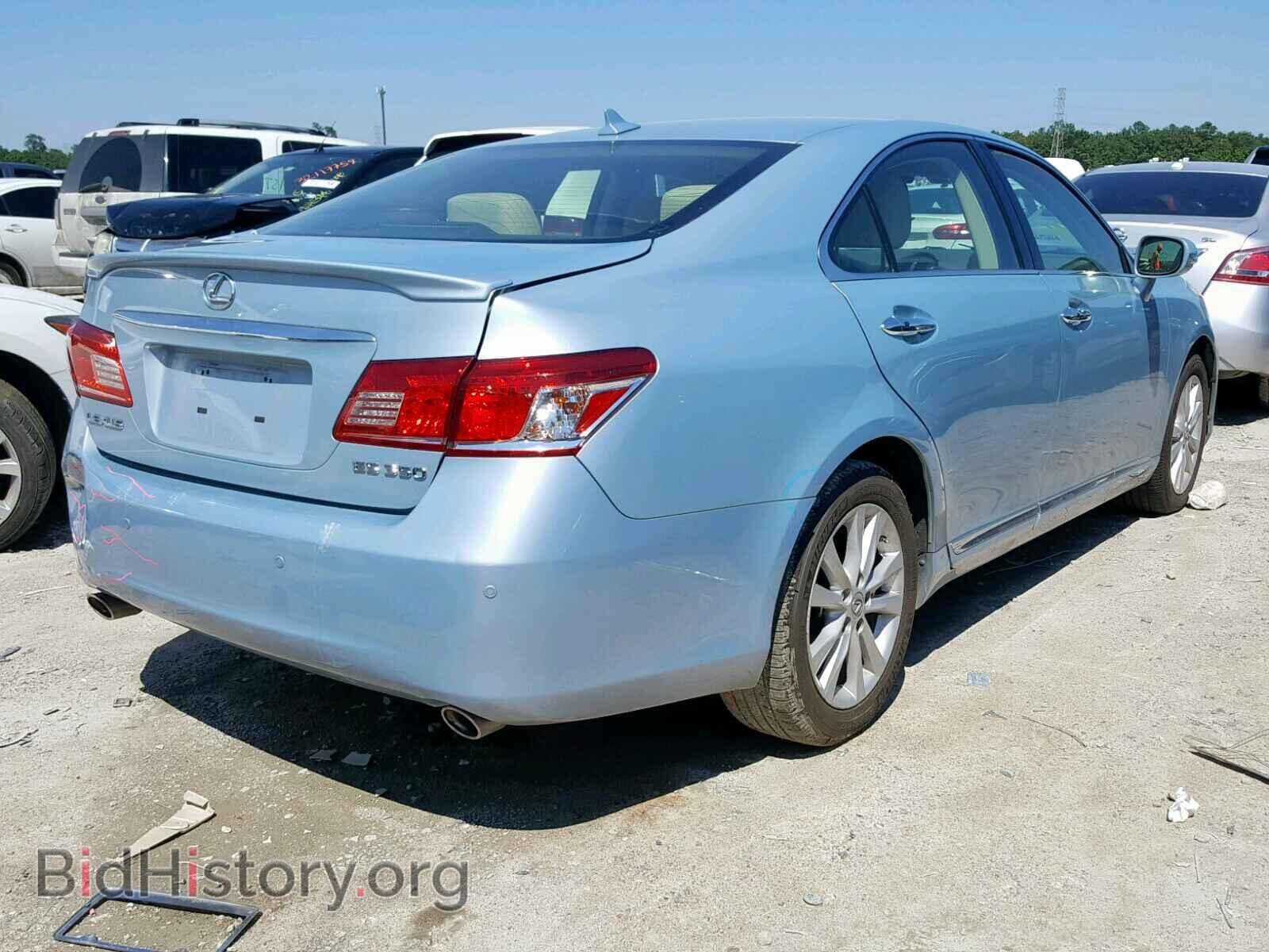 2010 LEXUS ES350 - VIN: JTHBK1EG5A2366555 - Фото 4
