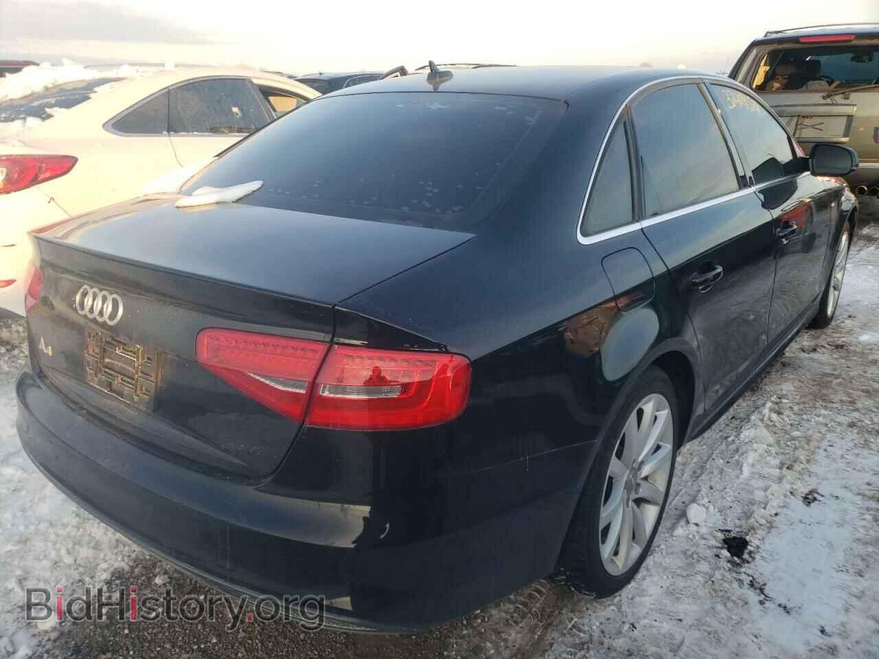 2014 AUDI A4 - VIN: WAUAFAFL9EN024458 - Фото 4