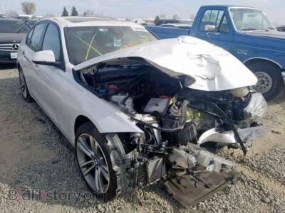 2016 BMW 3 SERIES 328 I SULE, white — VIN WBA8E9G51GNU29944, Copart