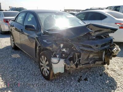 2012 Toyota COROLLA BA, темно-серый — VIN 5YFBU4EEXCP047572, Copart