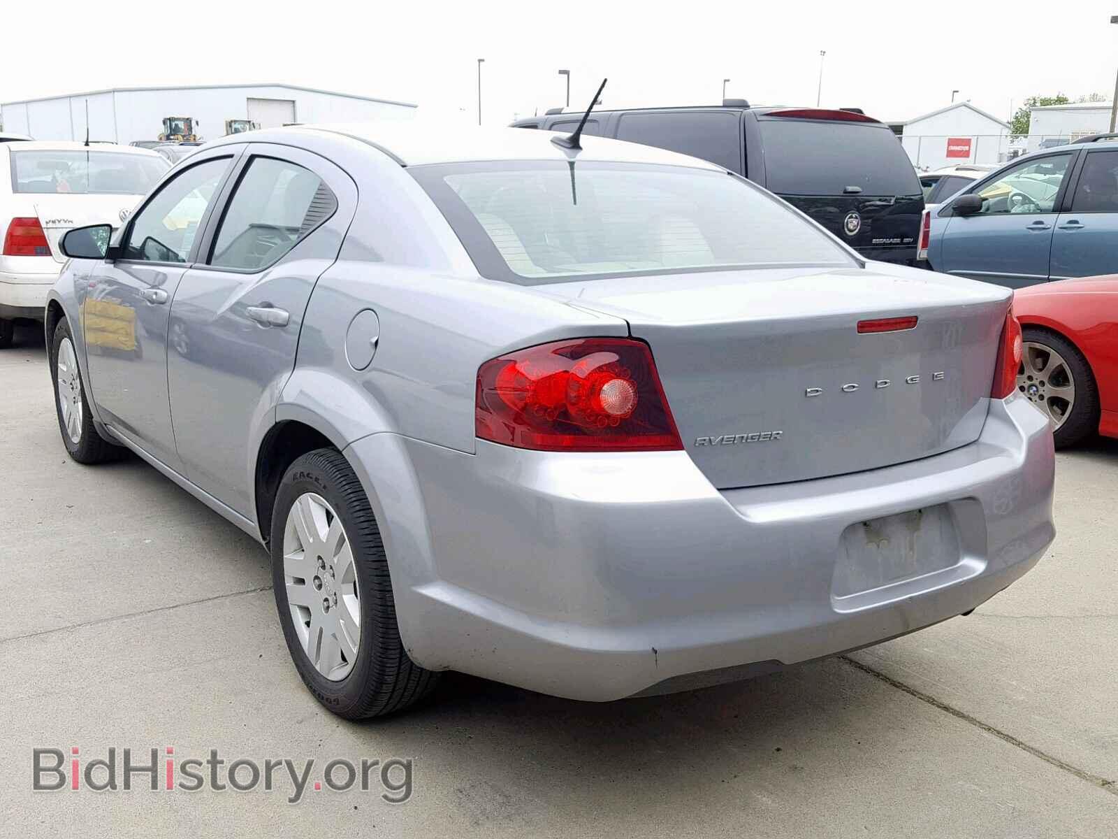 2013 DODGE AVENGER - VIN: 1C3CDZAB9DN731383 - Фото 3