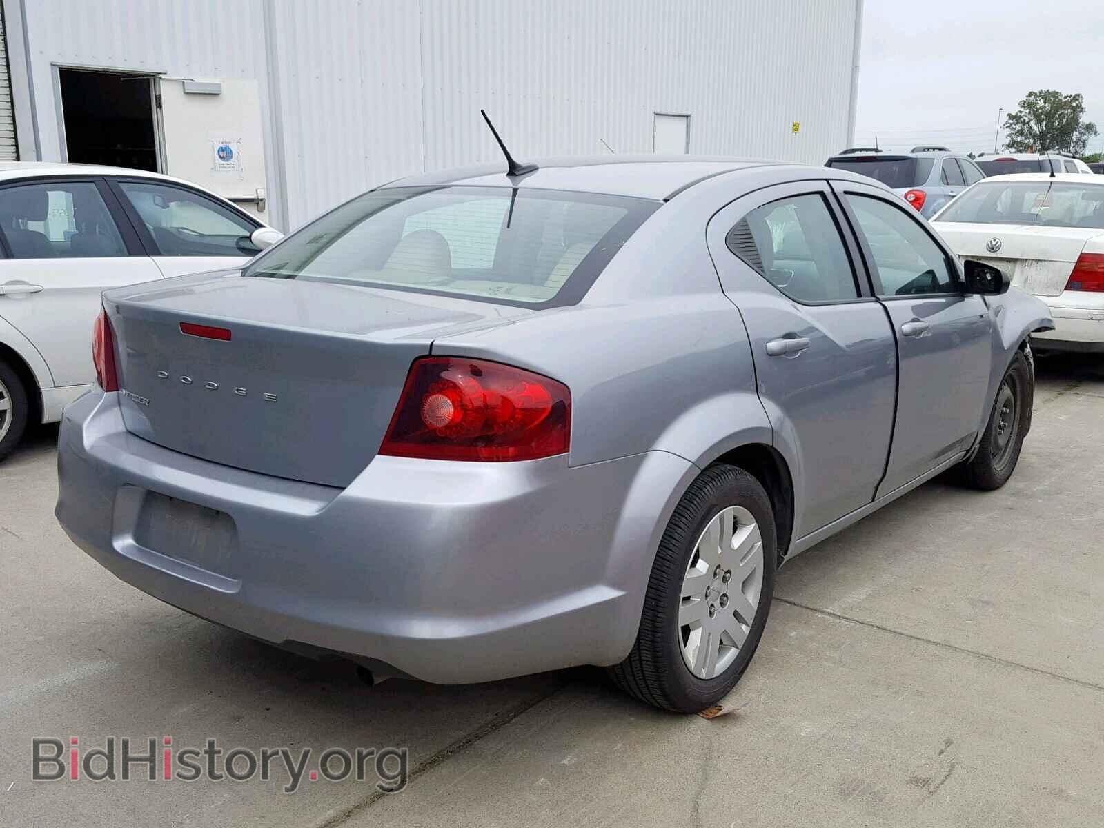 2013 DODGE AVENGER - VIN: 1C3CDZAB9DN731383 - Фото 4