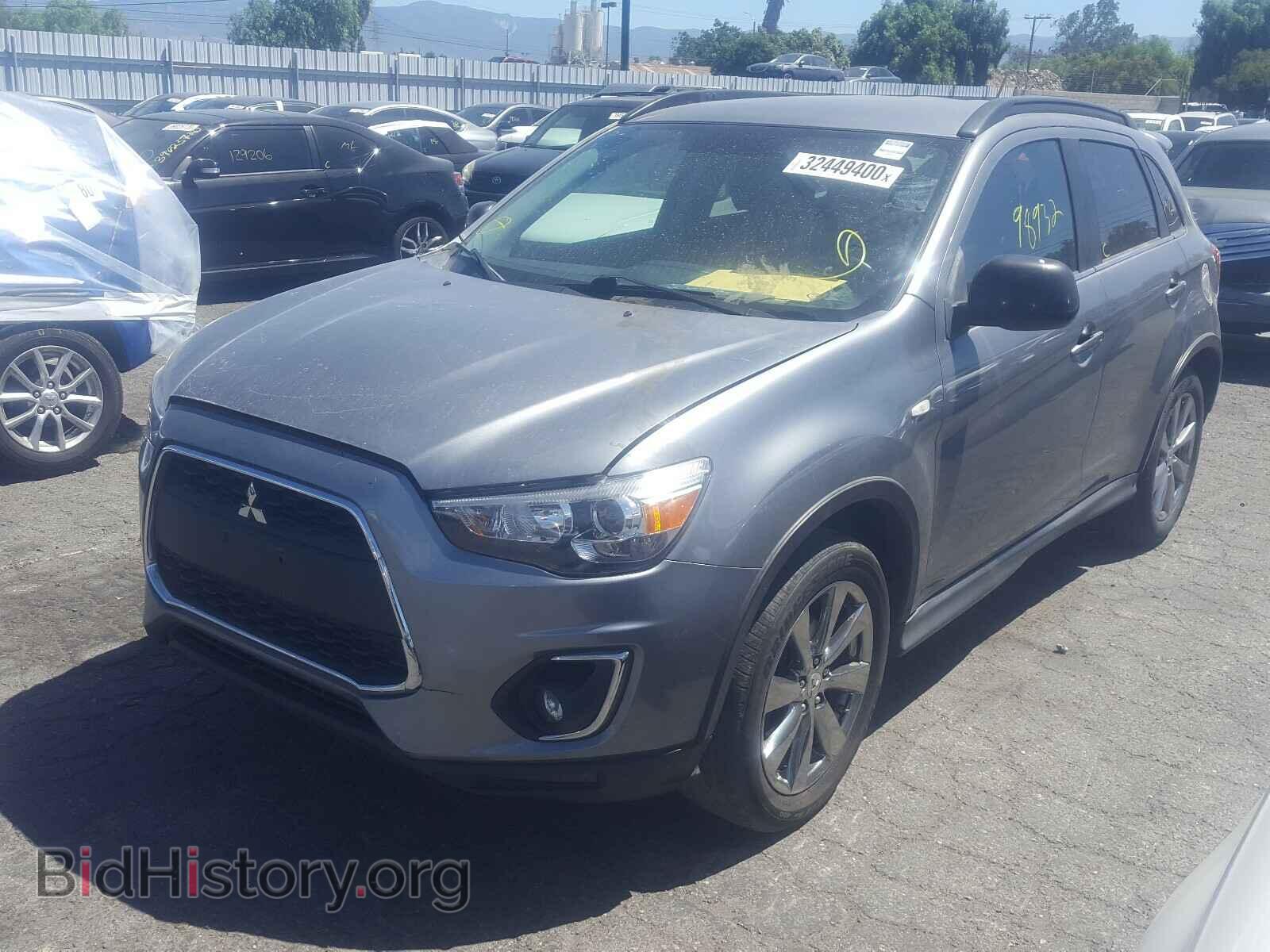 2013 MITSUBISHI OUTLANDER - VIN: 4A4AR5AU6DE018352 - Фото 2