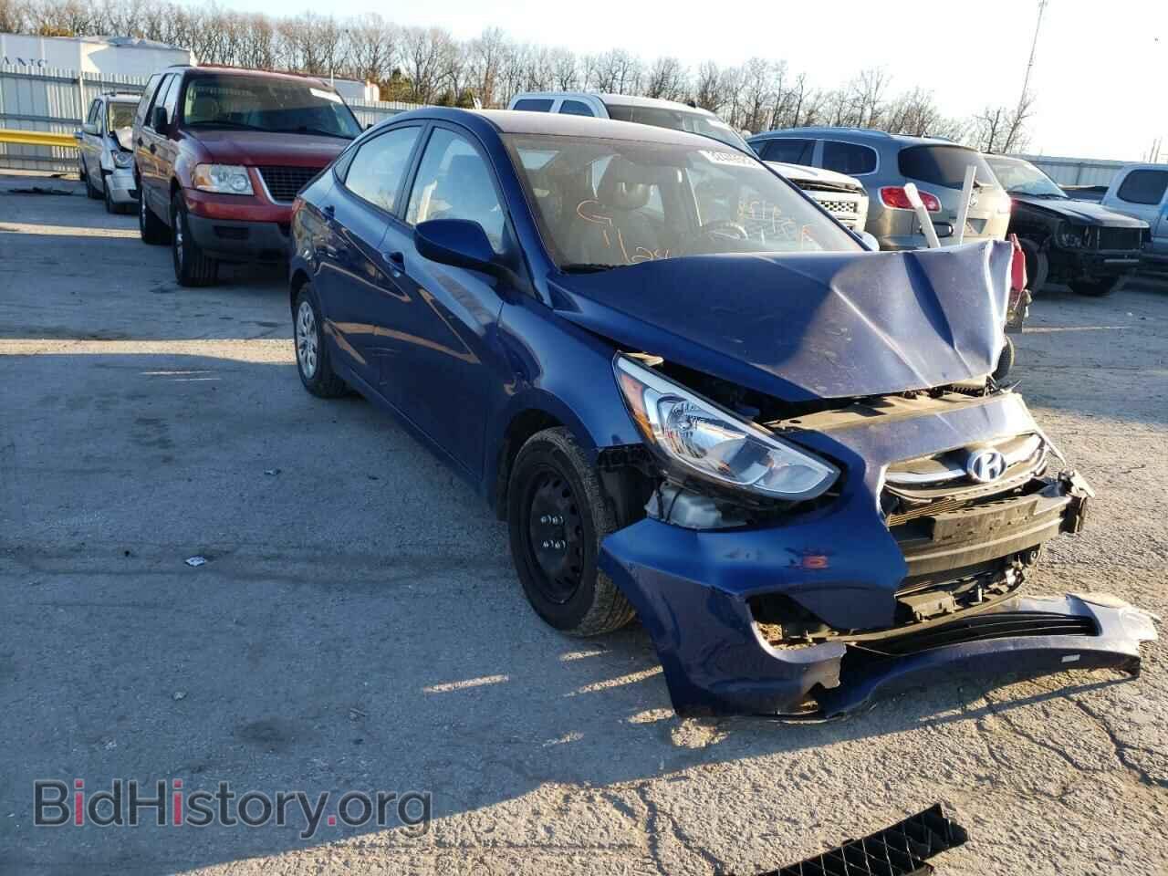 Photo KMHCT4AEXGU006778 - HYUNDAI ACCENT 2016