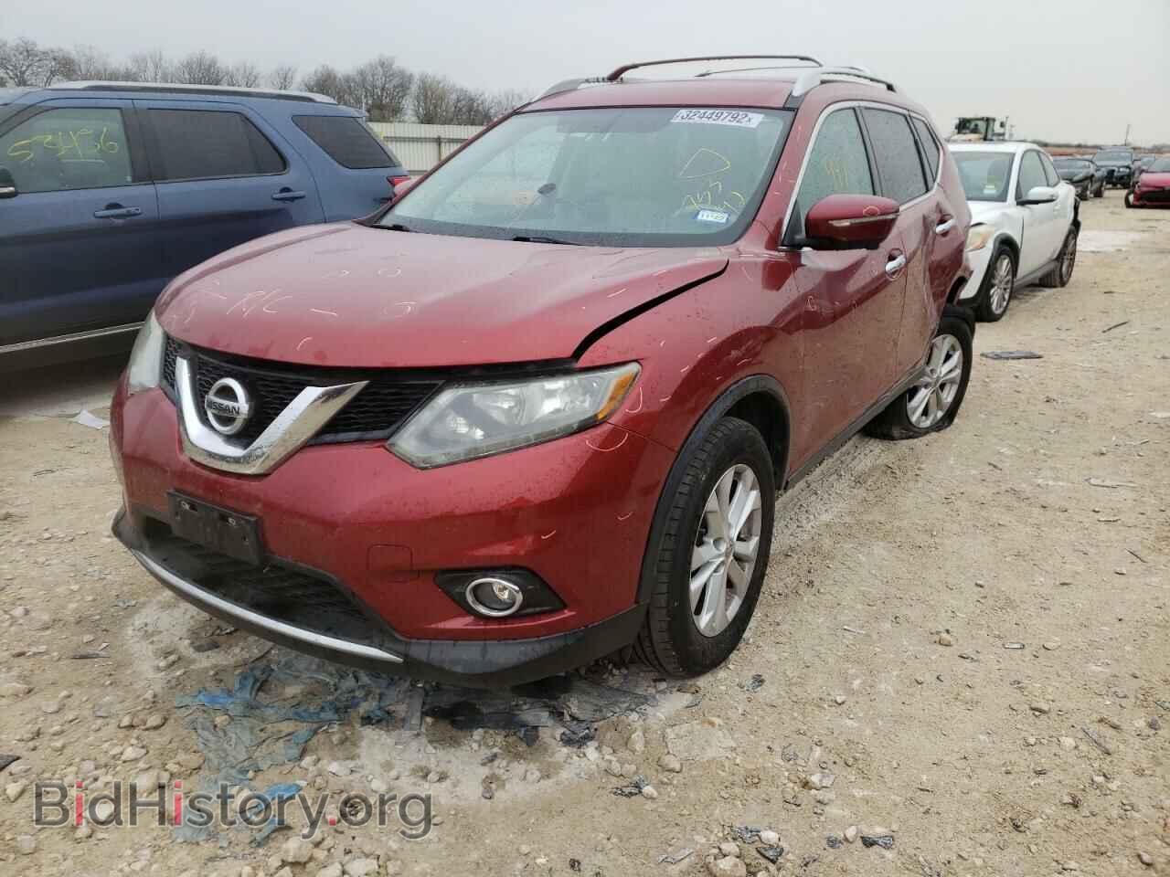 2014 NISSAN ROGUE - VIN: 5N1AT2MV9EC753492 - Фото 2