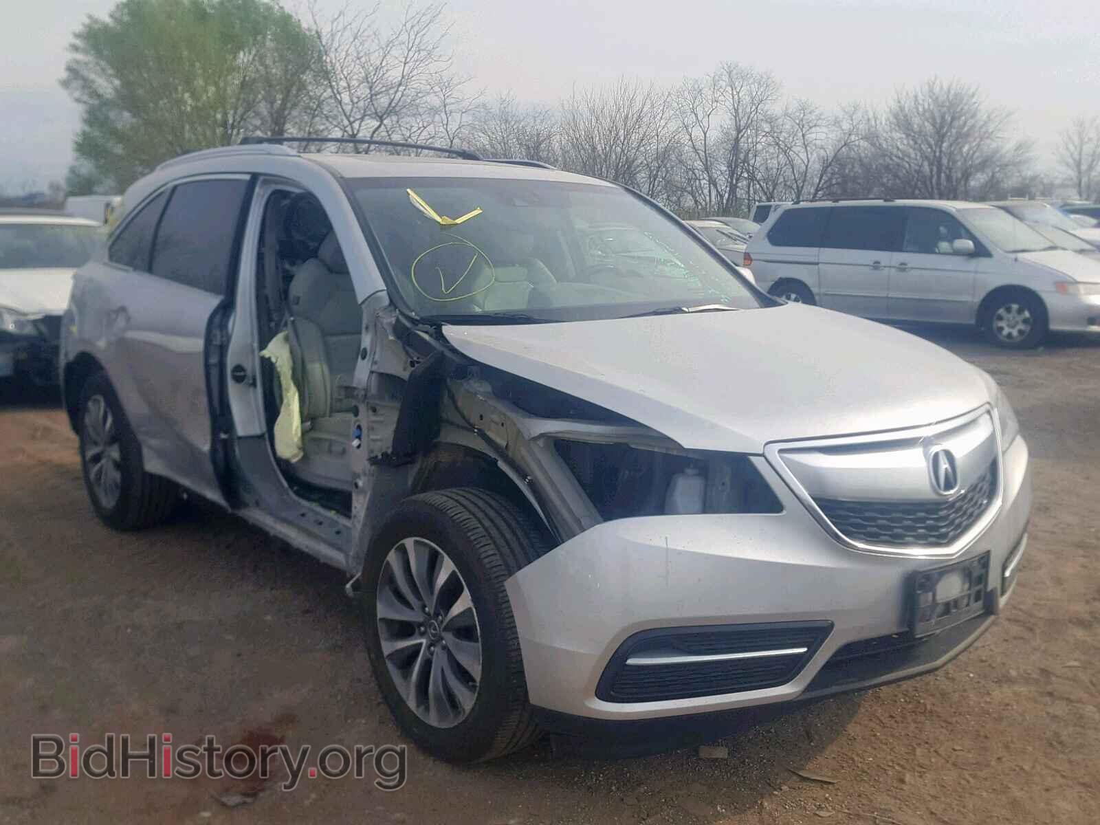 Фотография 5FRYD4H43EB037069 - ACURA MDX 2014