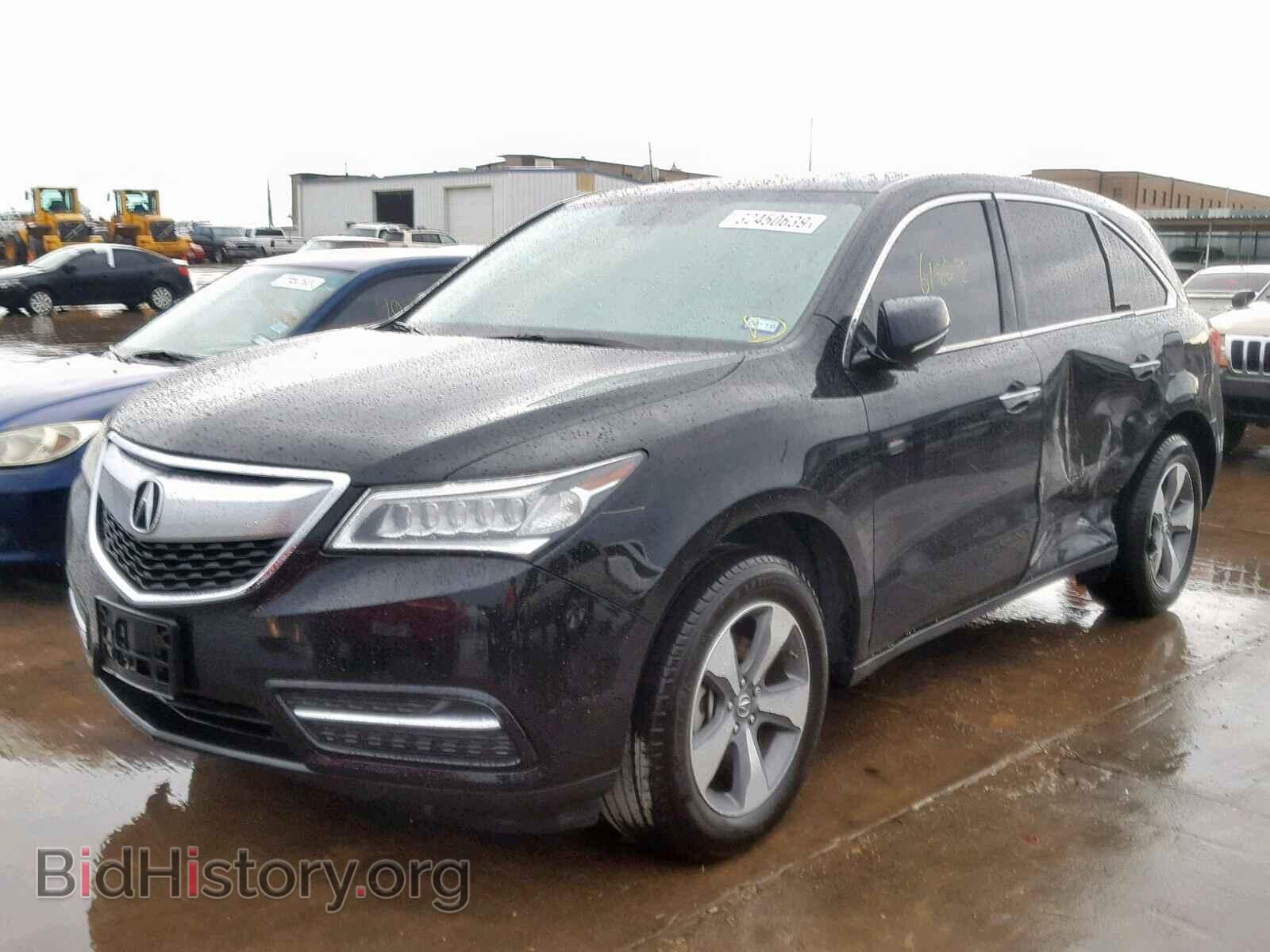 2014 ACURA MDX - VIN: 5FRYD3H20EB020562 - Фото 2