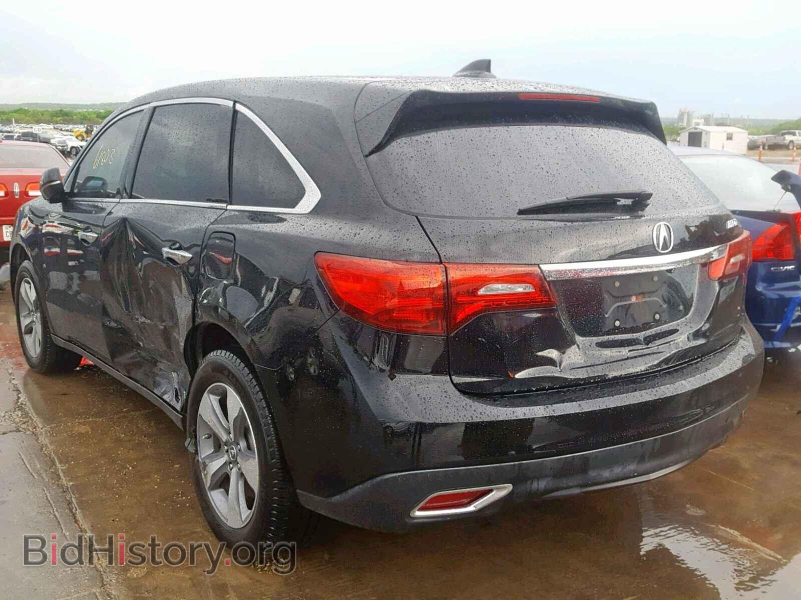 2014 ACURA MDX - VIN: 5FRYD3H20EB020562 - Фото 3