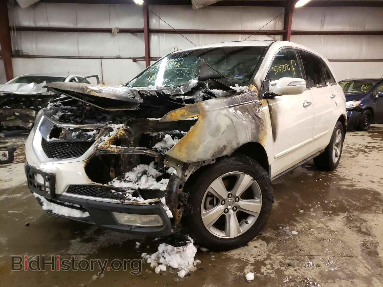 2011 ACURA MDX - VIN: 2HNYD2H68BH500413 - Фото 2