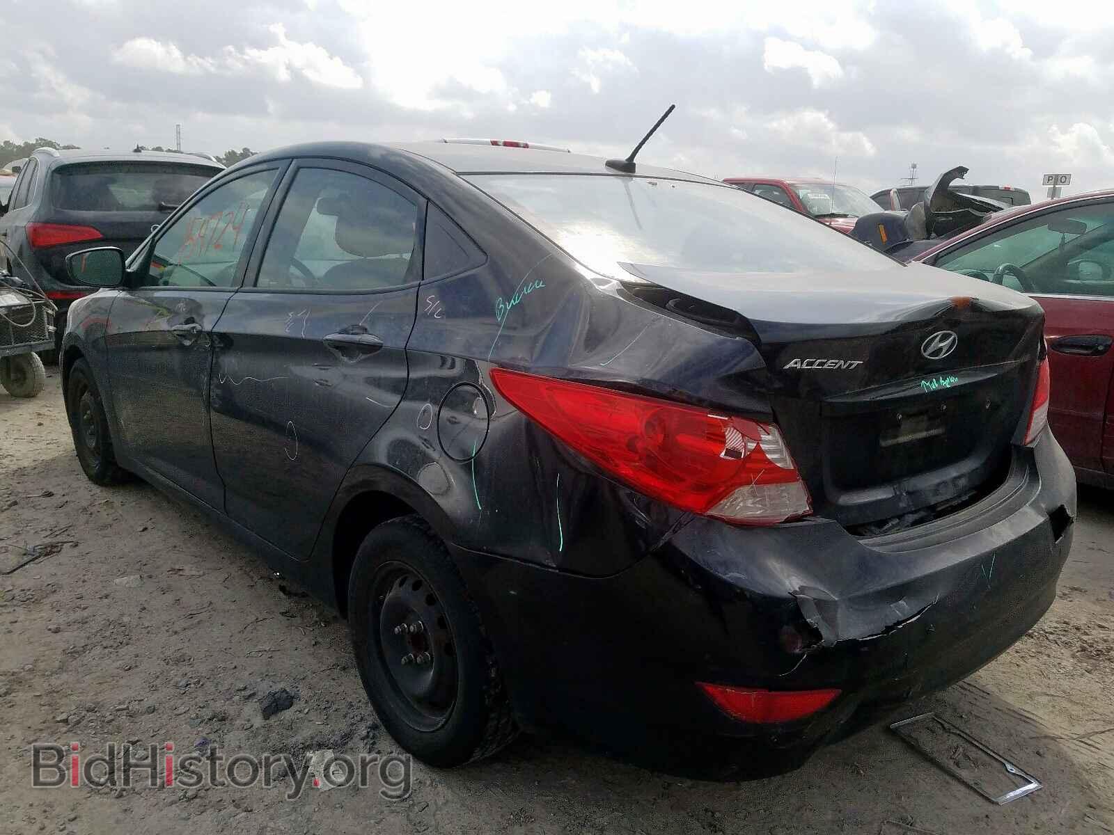 2013 HYUNDAI ACCENT - VIN: KMHCT4AE5DU488409 - Фото 3