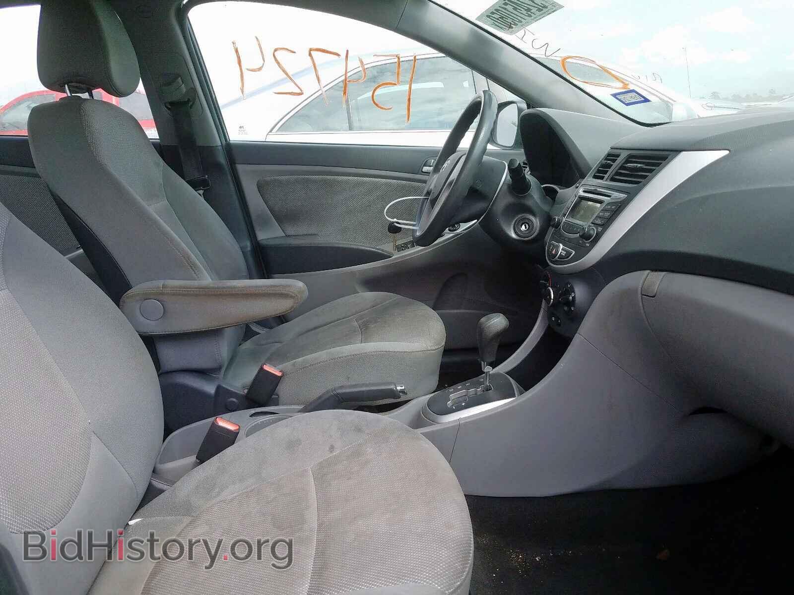 2013 HYUNDAI ACCENT - VIN: KMHCT4AE5DU488409 - Фото 5