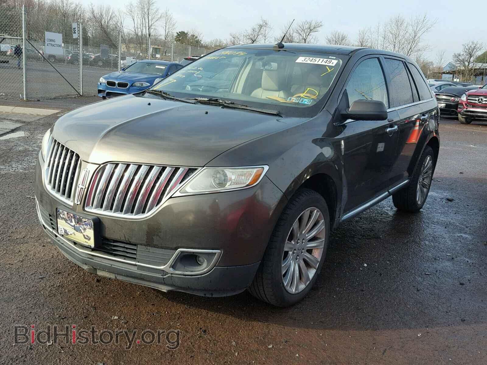 2011 LINCOLN MKX - VIN: 2LMDJ8JK2BBJ25547 - Фото 2