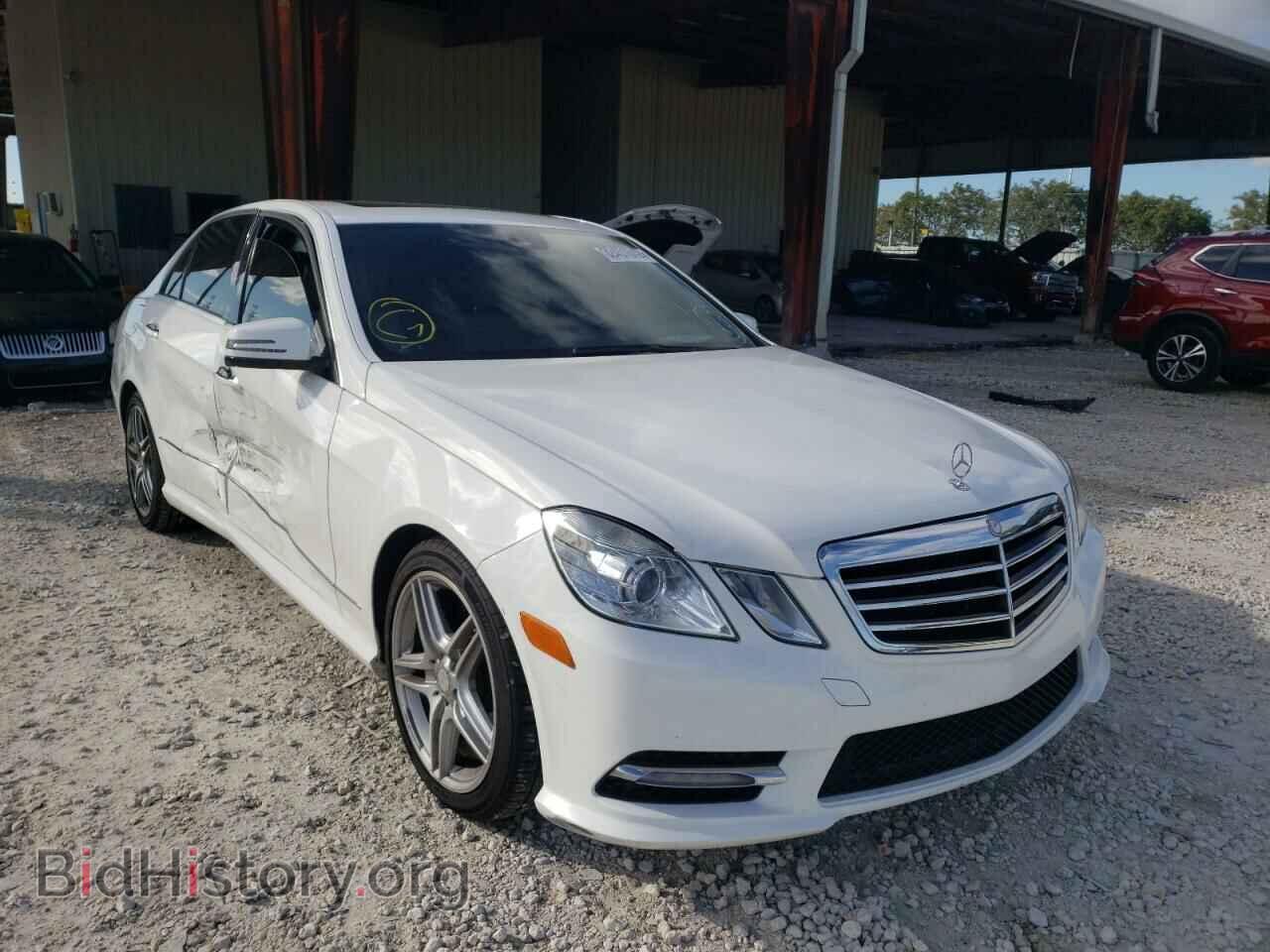 Фотография WDDHF8JB5DA687496 - MERCEDES-BENZ E-CLASS 2013