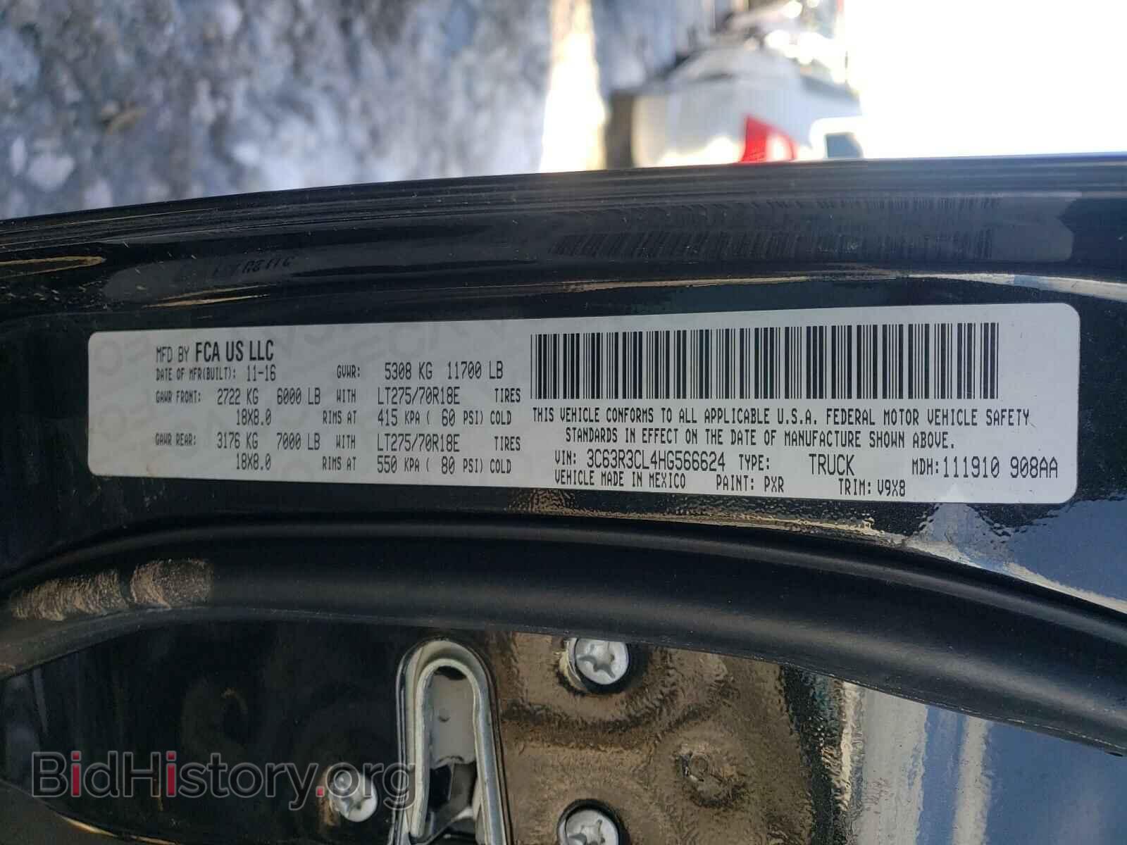 2017 RAM 3500 - VIN: 3C63R3CL4HG566624 - Фото 10