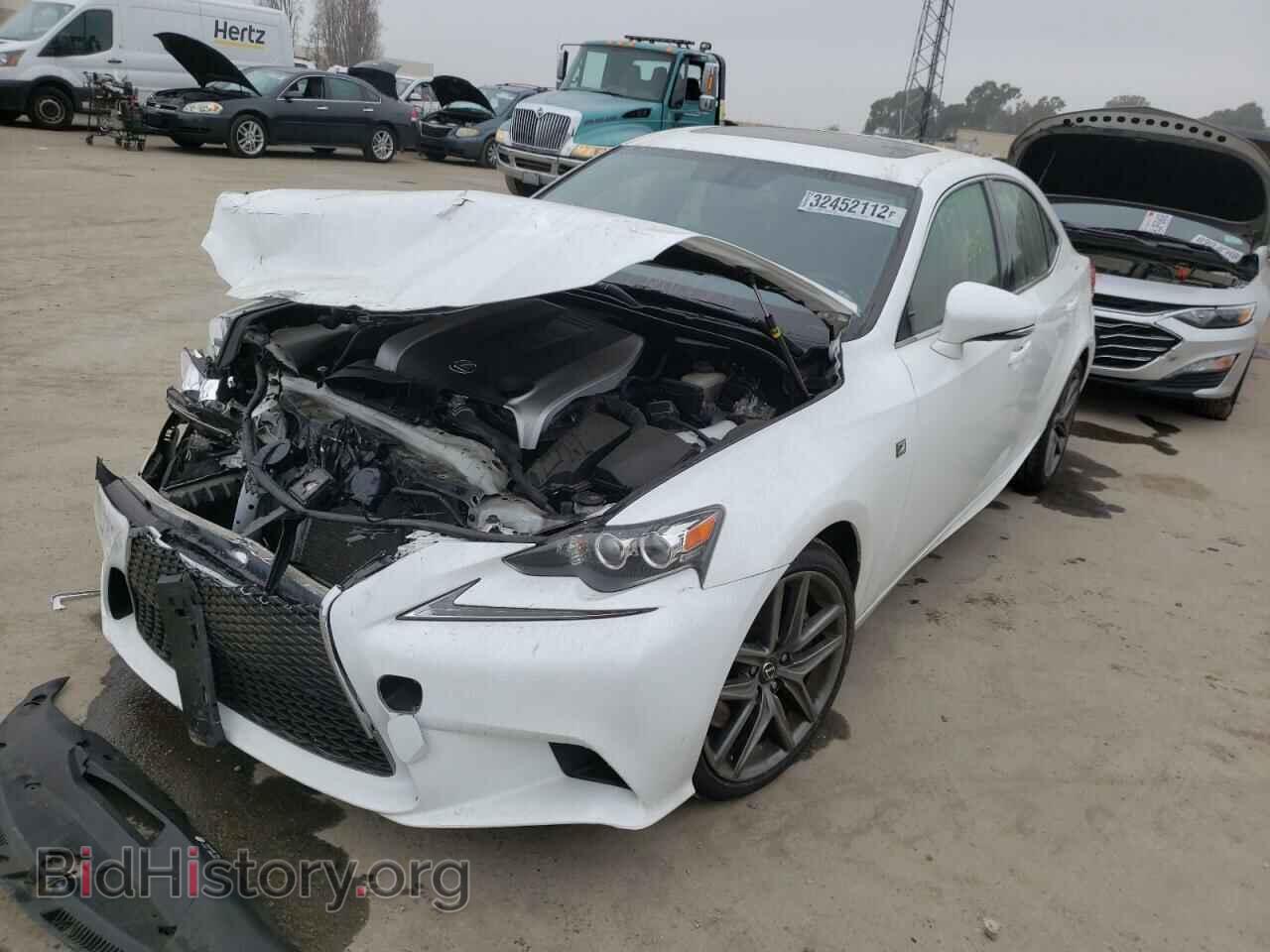 2016 LEXUS IS - VIN: JTHBE1D24G5027113 - Фото 2