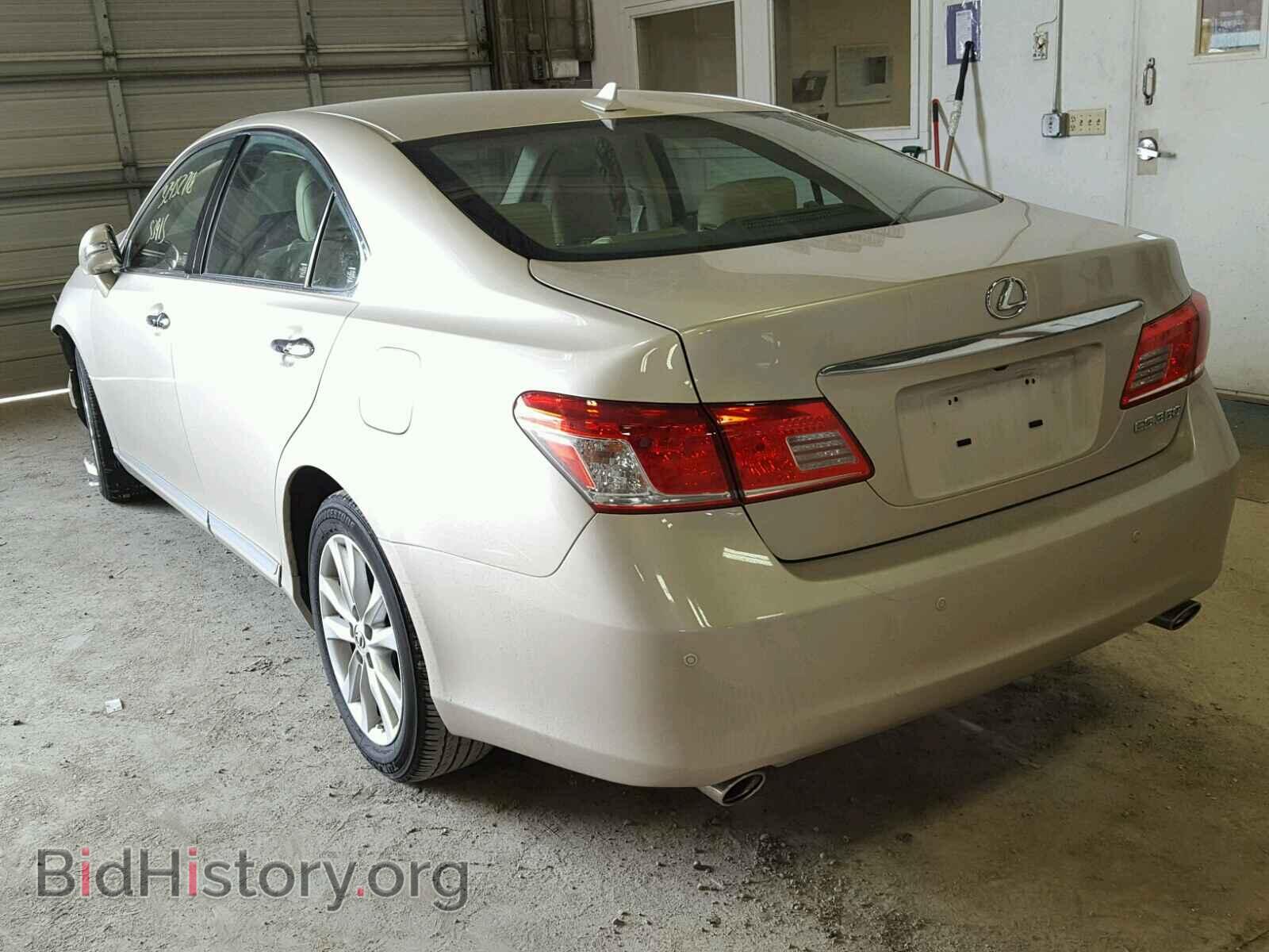 2011 LEXUS ES350 - VIN: JTHBK1EG6B2424688 - Фото 3