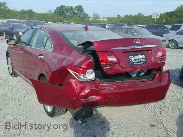 2012 LEXUS ES350 - VIN: JTHBK1EG9C2509879 - Фото 3