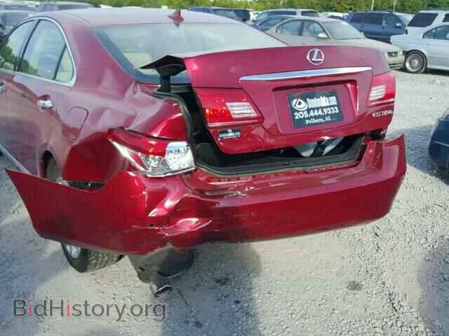 2012 LEXUS ES350 - VIN: JTHBK1EG9C2509879 - Фото 9