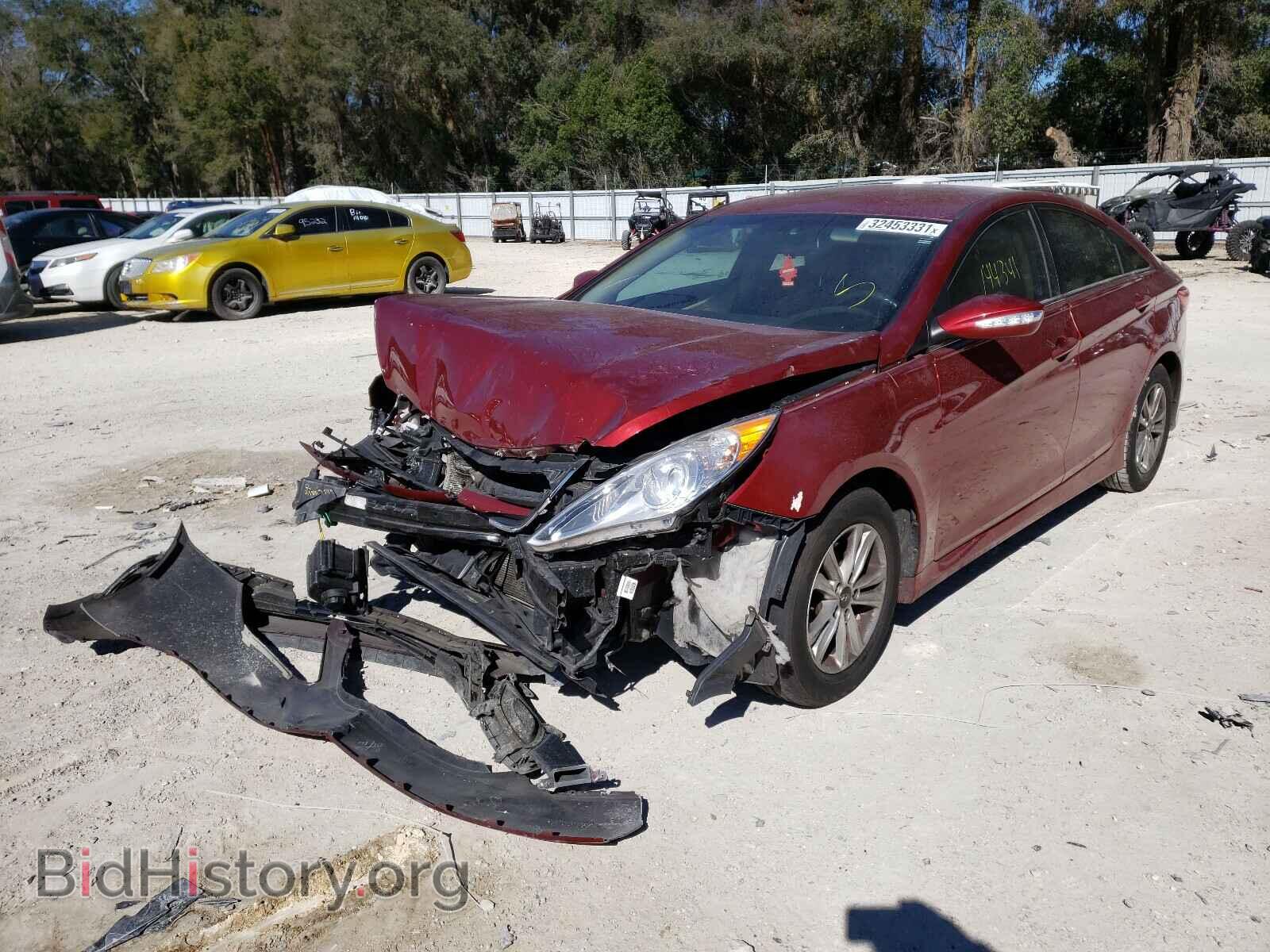 2014 HYUNDAI SONATA - VIN: 5NPEB4AC0EH946979 - Photo 2
