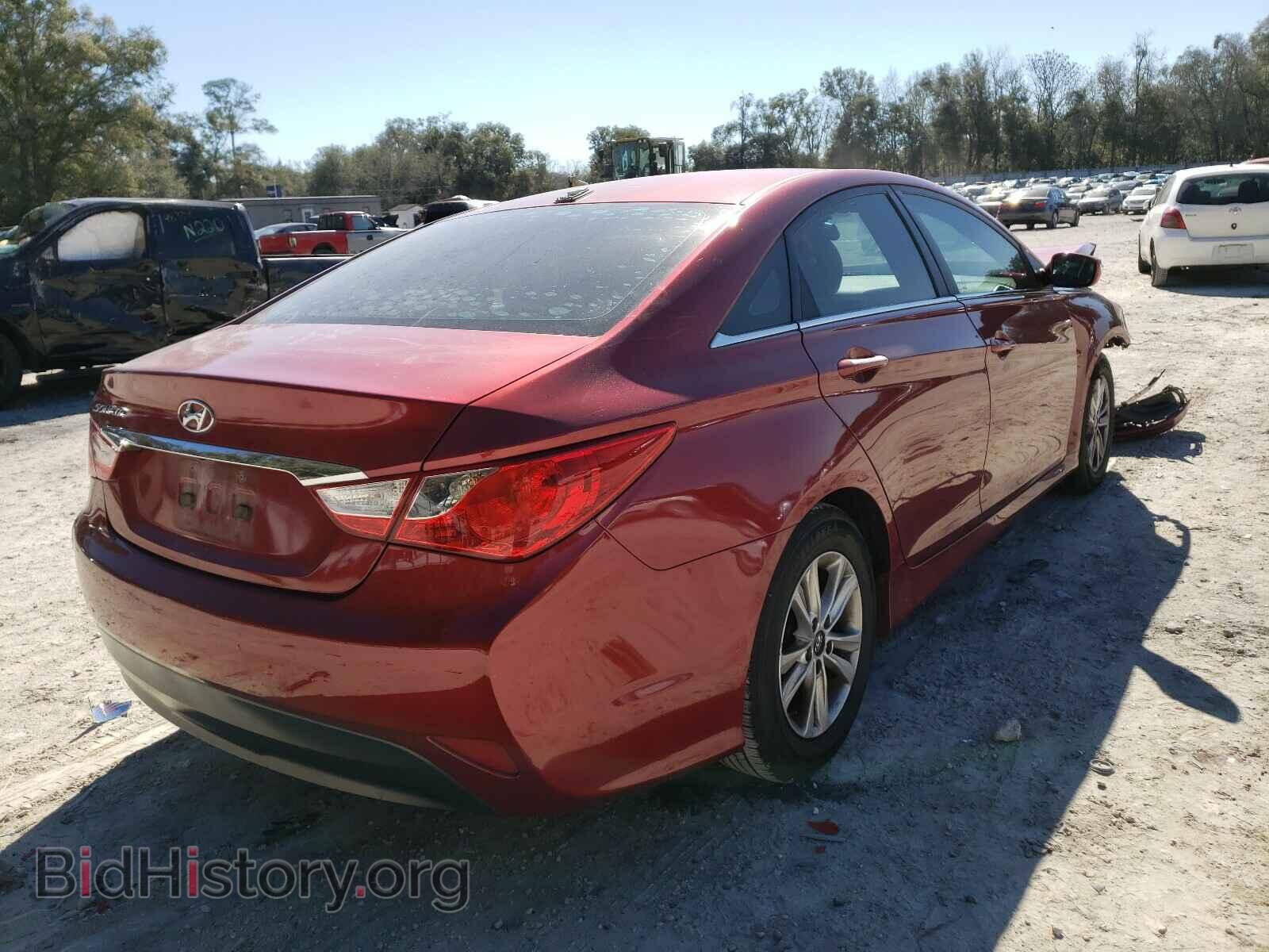 2014 HYUNDAI SONATA - VIN: 5NPEB4AC0EH946979 - Photo 4