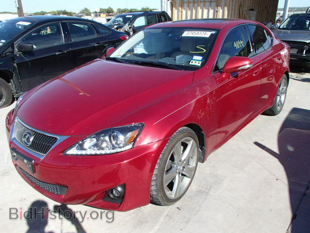 2011 LEXUS IS250 - VIN: JTHBF5C22B5145756 - Фото 2