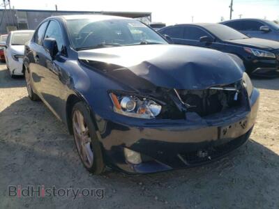 2007 Lexus IS, синий — VIN JTHBK262172026885, Copart