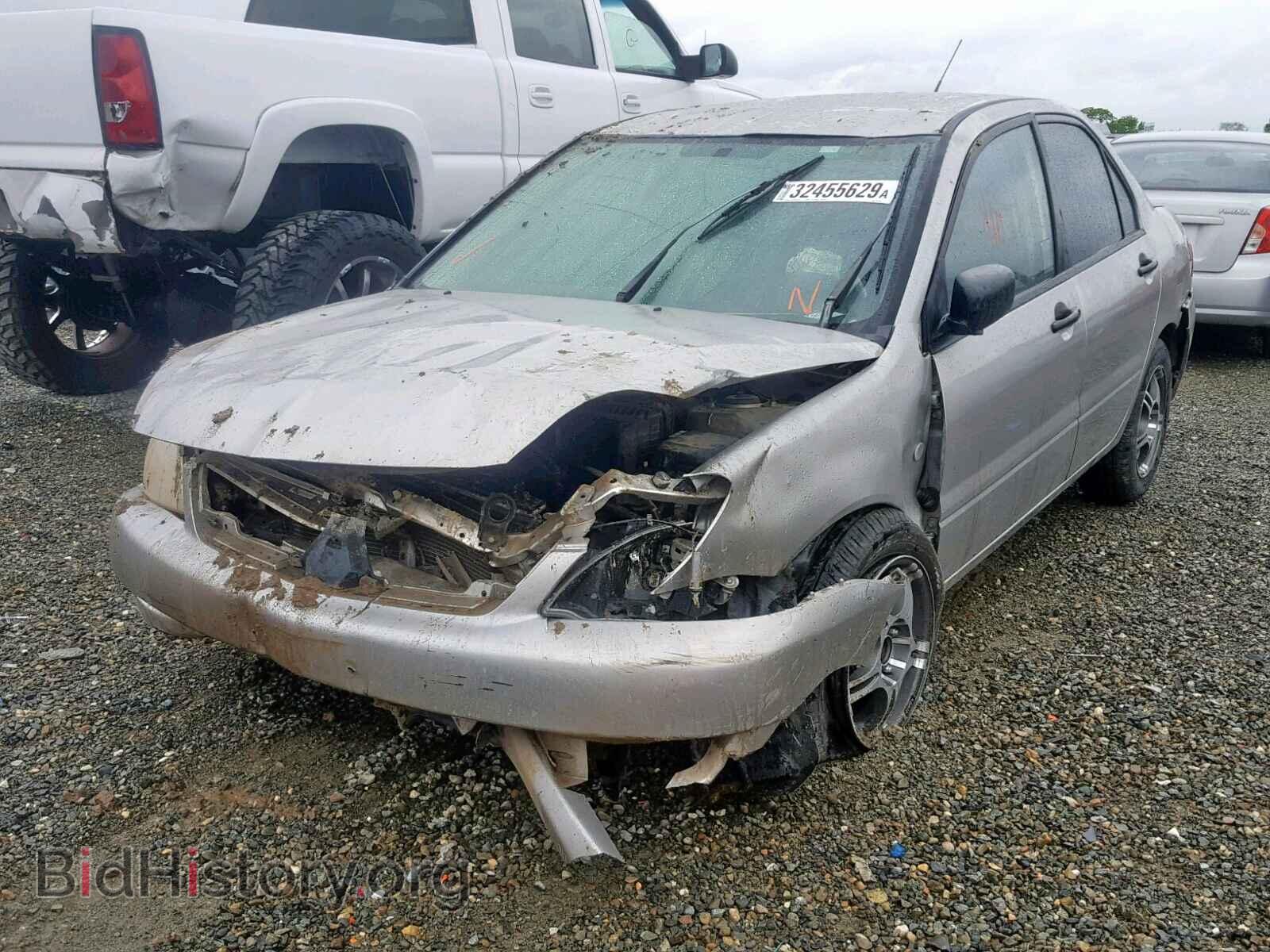 2006 MITSUBISHI LANCER - VIN: JA3AJ26E66U037196 - Фото 2