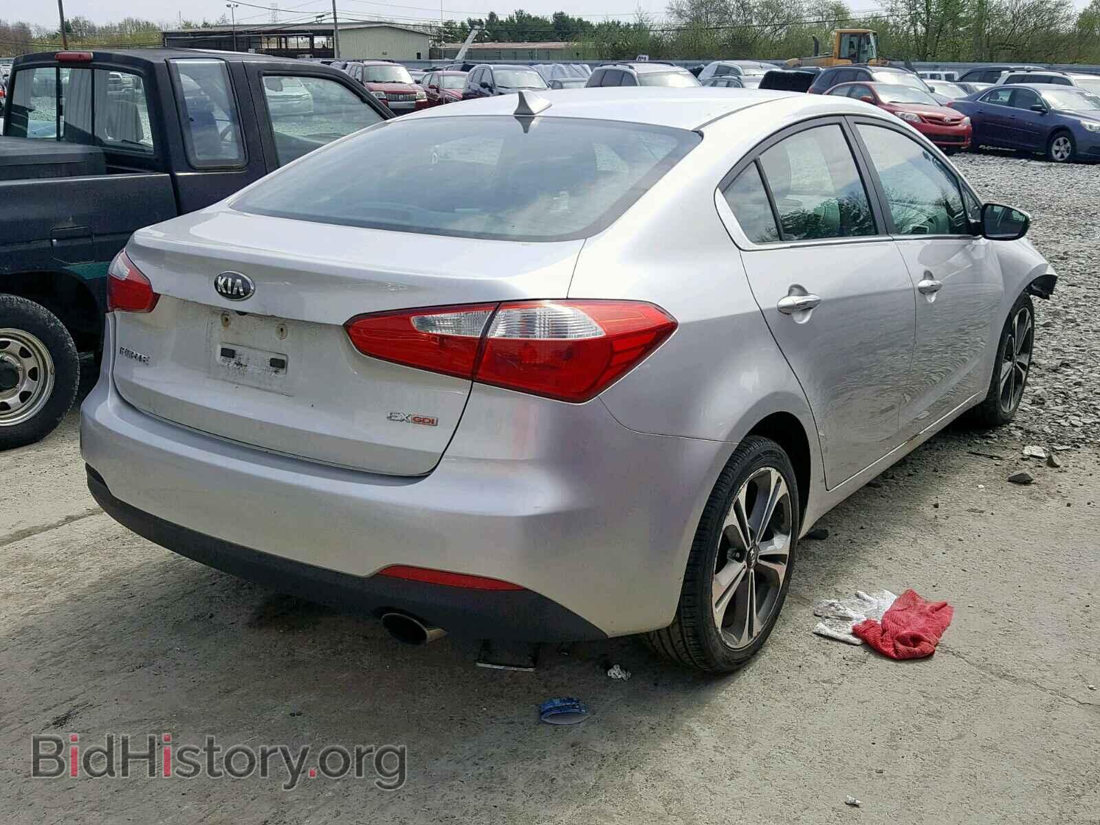 2014 KIA FORTE EX - VIN: KNAFX4A85E5075382 - Фото 4