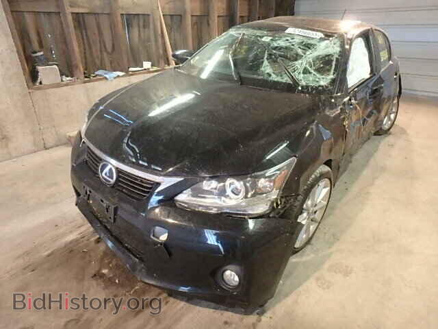 2011 LEXUS CT 200 - VIN: JTHKD5BH9B2038376 - Фото 2