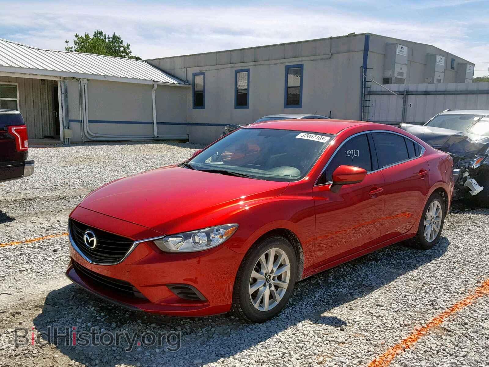 2016 MAZDA 6 - VIN: JM1GJ1U52G1411864 - Фото 2