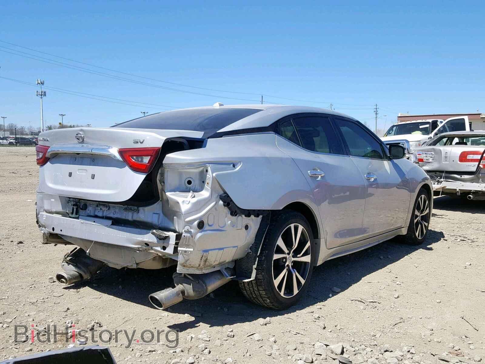 2017 Nissan MAXIMA (VIN 1N4AA6AP7HC372032) — фото 4 из 10
