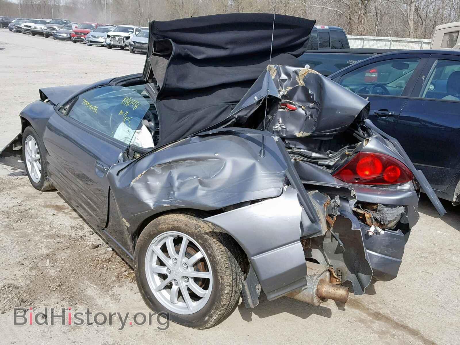 2002 MITSUBISHI ECLIPSE - VIN: 4A3AE45G52E086508 - Фото 3